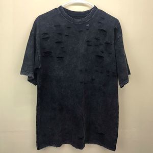 Black Distressed T-Shirt Unisex